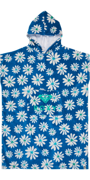 2026 Roxy Womens Stay Magical Printed Poncho Towel ERJAA04433 - Coconut Milk Flower Soul